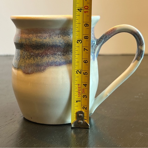 Bruning Pottery Purple Drip Glaze Small Pitcher / Mug Seattle, WA Art Pottery - Picture 5 of 5